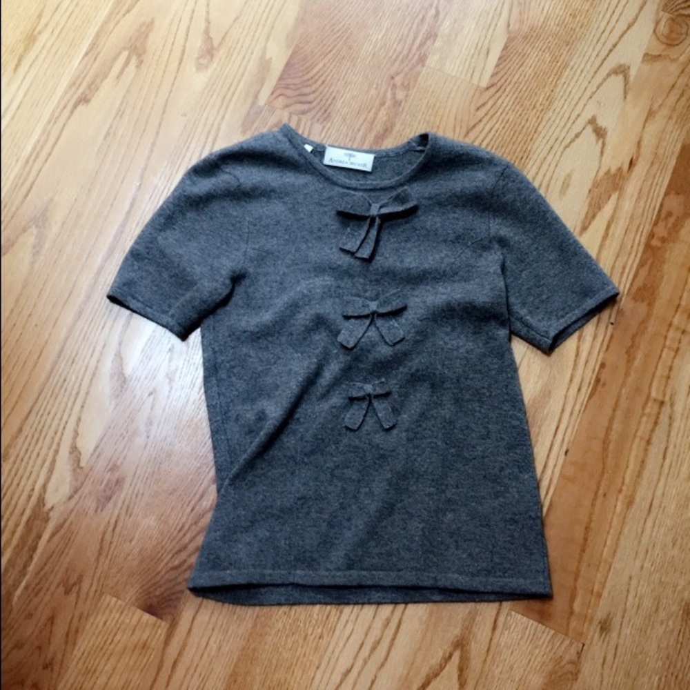 cashmere tee sweater